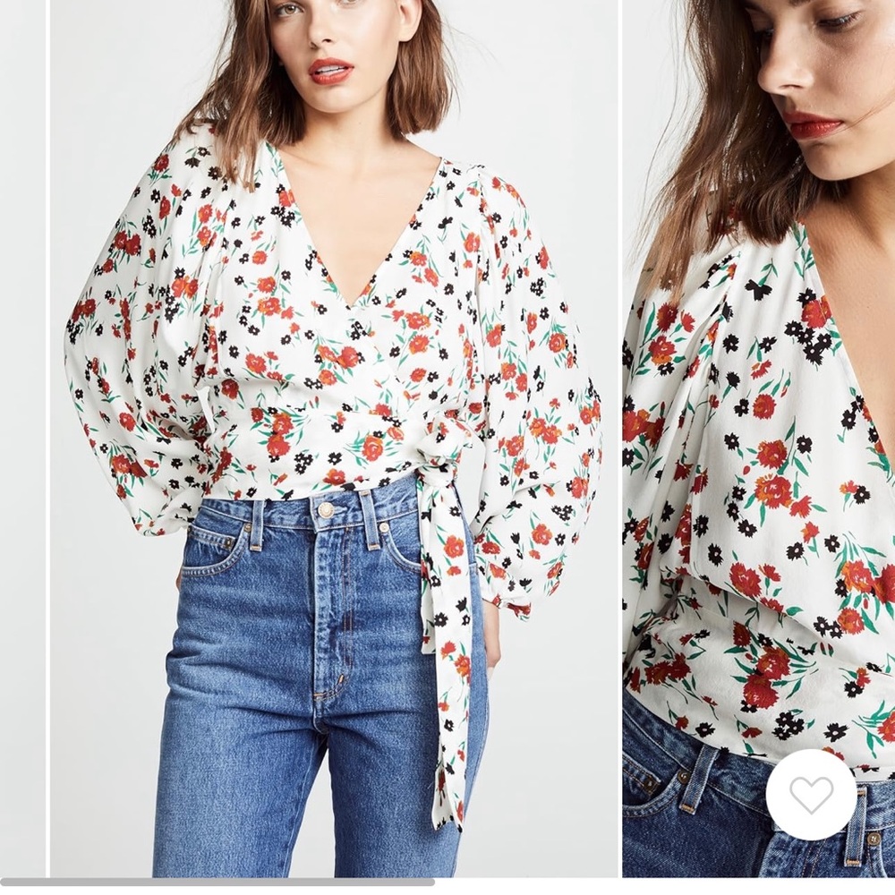 A.L.C “Carla” Silk Top